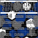 Royal Custom Fußballtrikot Schwarz-Weiß Sublimation Uniform