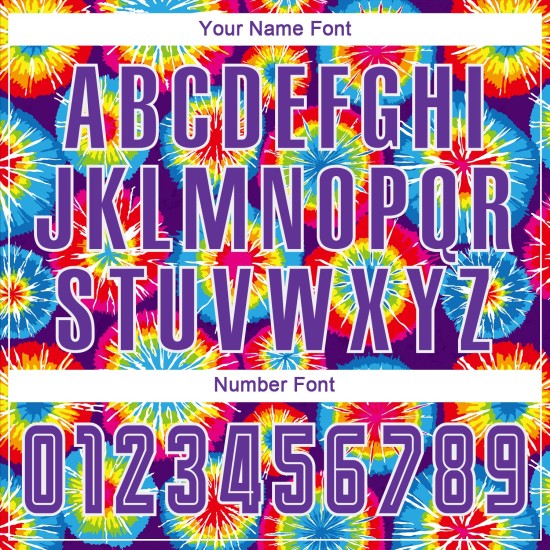 Krawatte Sublimation Uniform Lila-Weiß Jersey Custom Dye Fußball